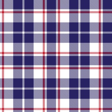 Klasik Modern Ekose Tartan Kusursuz Desen