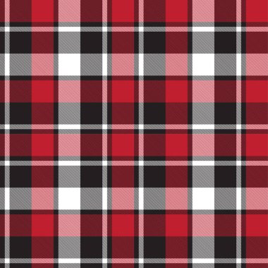 Klasik Modern Ekose Tartan Kusursuz Desen