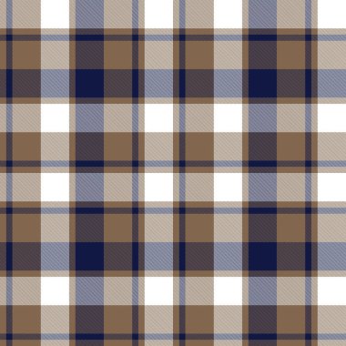 Klasik Modern Ekose Tartan Kusursuz Desen