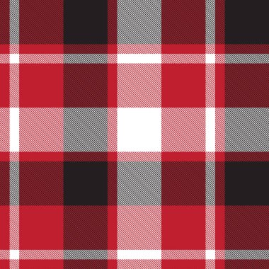 Klasik Modern Ekose Tartan Kusursuz Desen