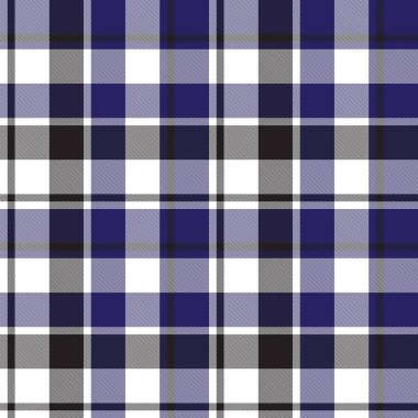 Klasik Modern Ekose Tartan Kusursuz Desen