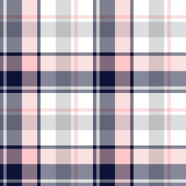 Klasik Modern Ekose Tartan Kusursuz Desen