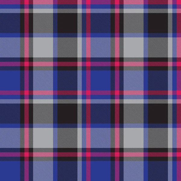 Klassisk modern rutig Tartan sömlös mönster — Stock vektor