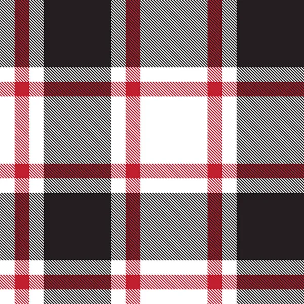 Klassieke moderne Plaid Tartan naadloos patroon — Stockvector