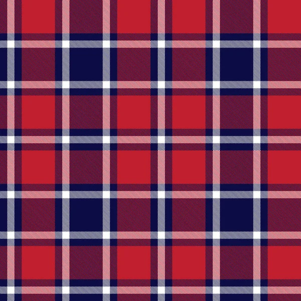 Classique moderne tartan à carreaux modèle sans couture — Image vectorielle