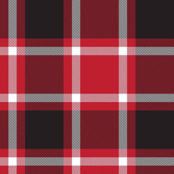 Classic Modern Plaid Tartan Seamless Pattern