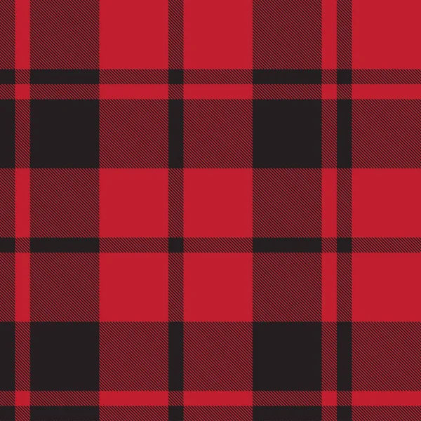 Classic Modern Plaid Tartan Seamless Pattern — Stock Vector