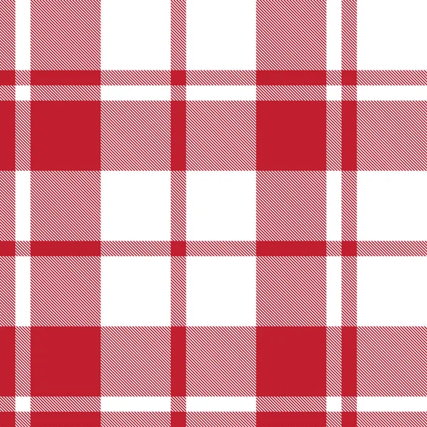 Classic Modern Plaid Tartan Seamless Pattern — Stock Vector