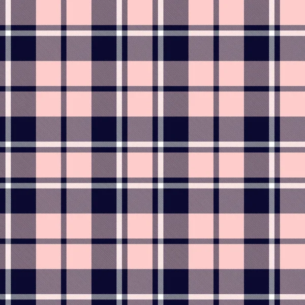 Klassieke moderne Plaid Tartan naadloos patroon — Stockvector