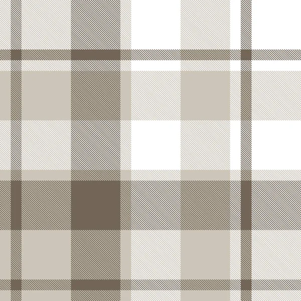 Classic Modern Plaid Tartan Seamless Pattern — Stock Vector