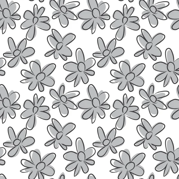 Tropical botanique Floral motif sans couture — Image vectorielle