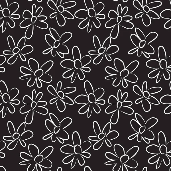 Tropical botanique Floral motif sans couture — Image vectorielle
