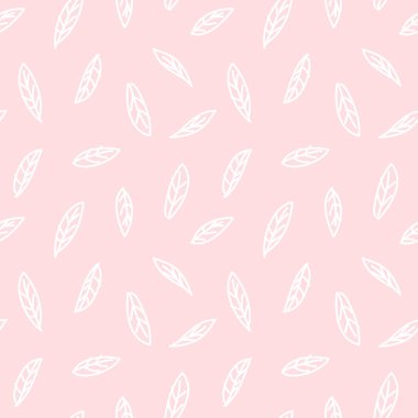 Soyut Botanik Yapraksız Desen