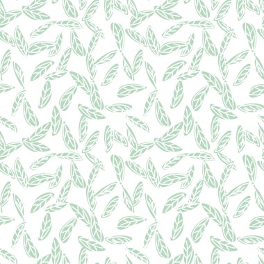 Soyut Botanik Yapraksız Desen