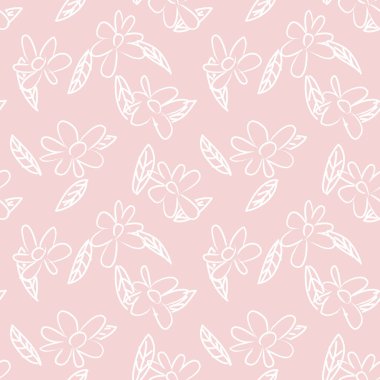 Soyut Fırça darbesi Çiçeksiz Desen