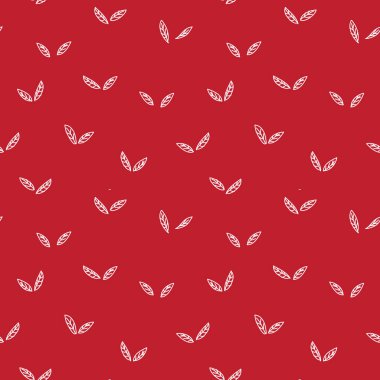 Soyut Botanik Yapraksız Desen