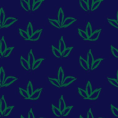 Soyut Fırça Vuruşları Kusursuz Desen