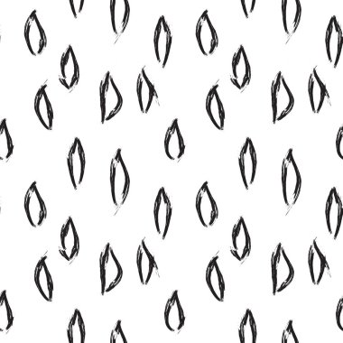 Soyut Fırça Vuruşları Kusursuz Desen