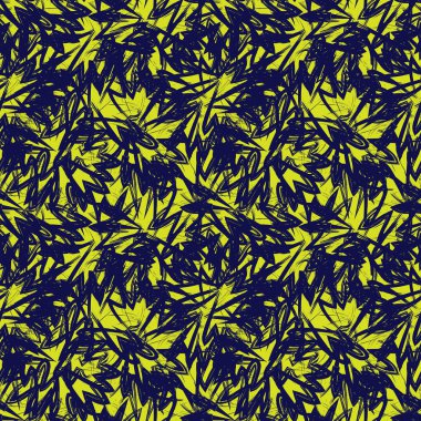 Soyut Fırça Vuruşları Kusursuz Desen