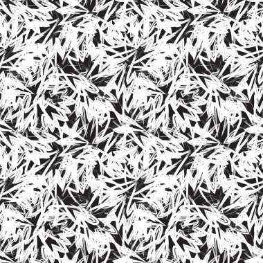 Soyut Fırça Vuruşları Kusursuz Desen