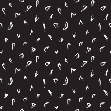 Soyut Fırça Vuruşları Kusursuz Desen