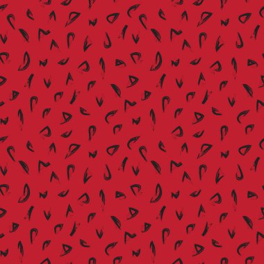 Soyut Fırça Vuruşları Kusursuz Desen