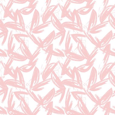 Soyut Fırça Vuruşları Kusursuz Desen