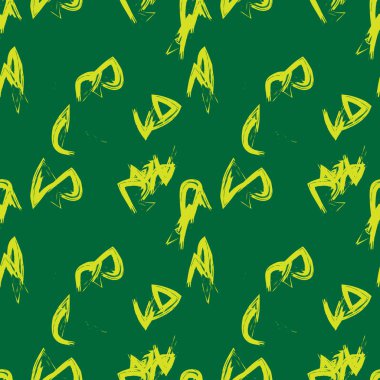 Soyut Fırça Vuruşları Kusursuz Desen