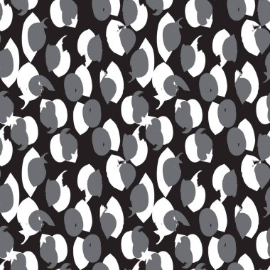 Soyut Fırça Vuruşları Kusursuz Desen