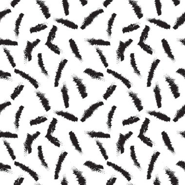 Soyut Fırça Vuruşları Kusursuz Desen