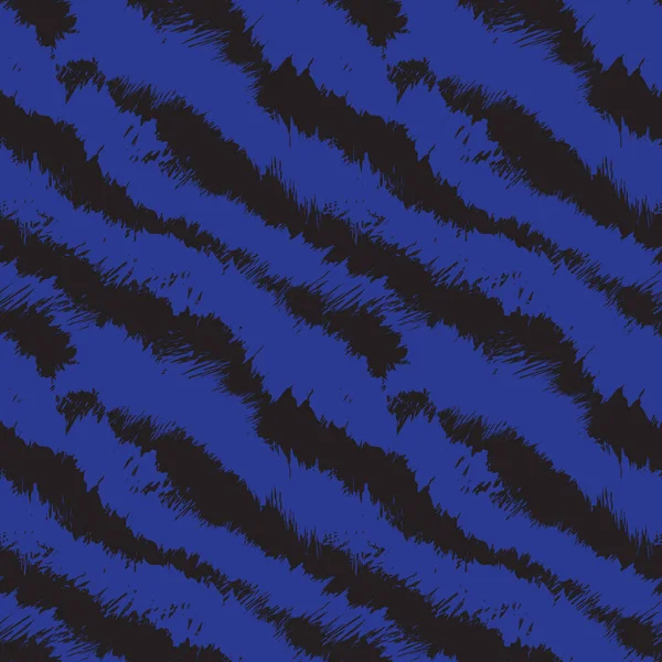 Abstract Brush Strokes Seamless Pattern — 스톡 벡터