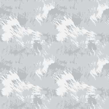 Soyut Fırça Vuruşları Kamuflajsız Desen