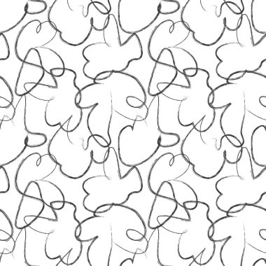 Soyut Fırça Vuruşları Kusursuz Desen