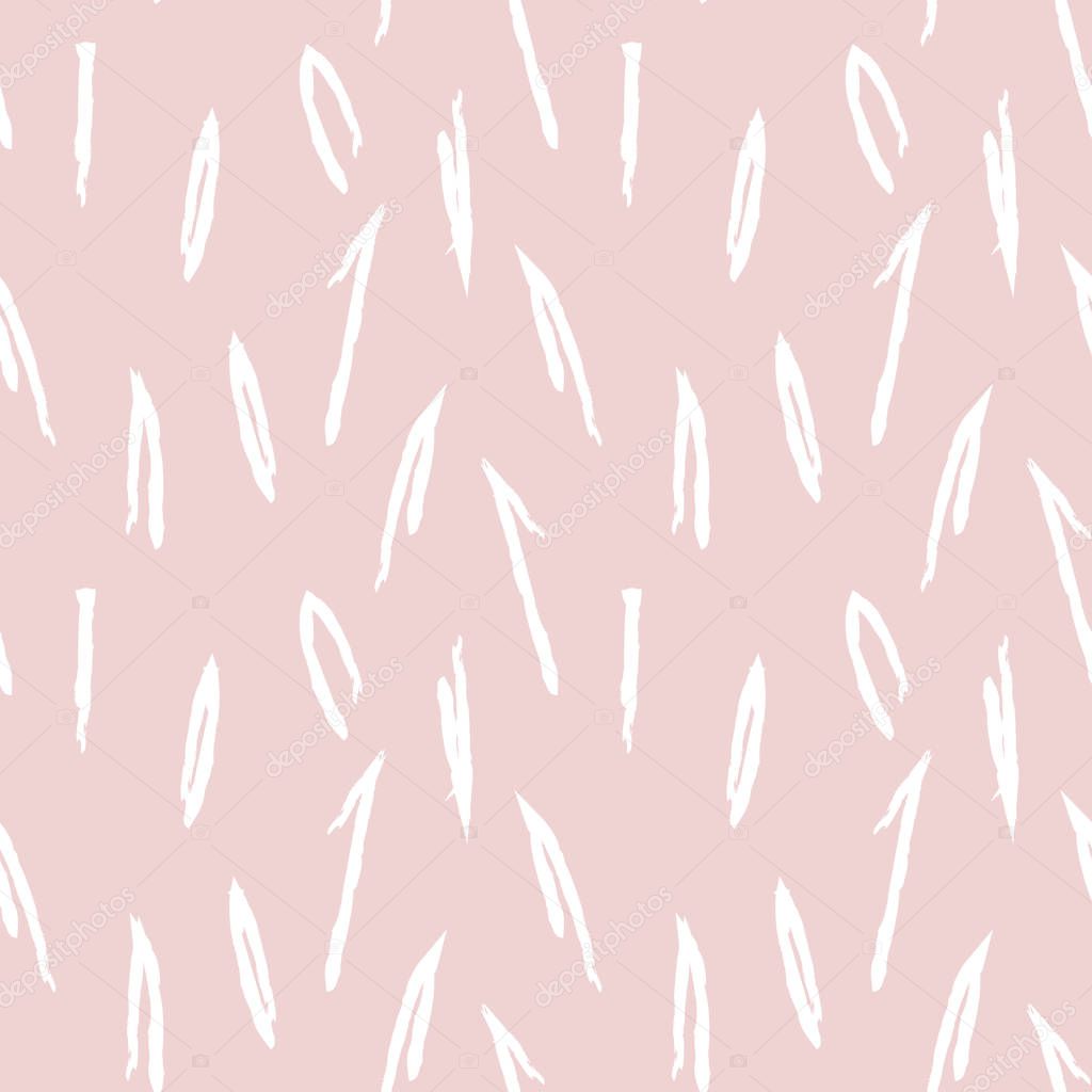 Abstract Brush Strokes Seamless Pattern