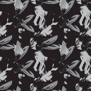 Soyut Fırça Vuruşları Kusursuz Desen