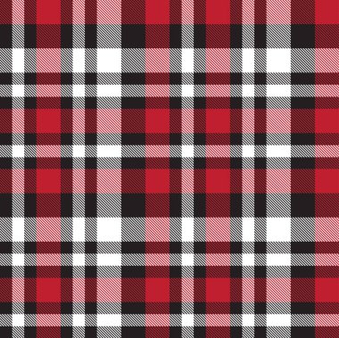 Klasik Modern Ekose Tartan Kusursuz Desen