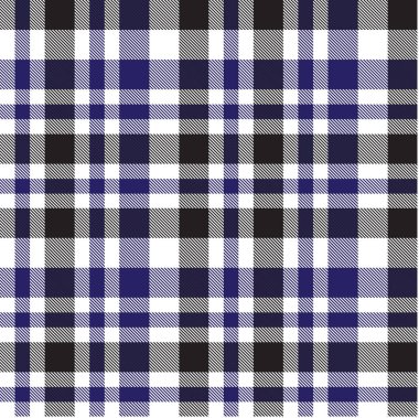 Klasik Modern Ekose Tartan Kusursuz Desen