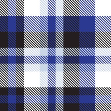 Klasik Modern Ekose Tartan Kusursuz Desen