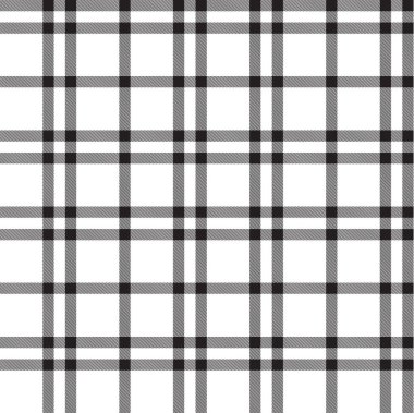Klasik Modern Ekose Tartan Kusursuz Desen