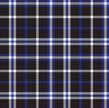 Klasik Modern Ekose Tartan Kusursuz Desen
