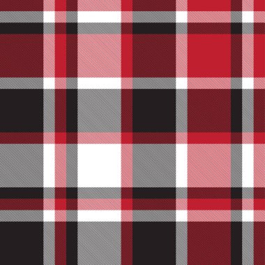 Klasik Modern Ekose Tartan Kusursuz Desen