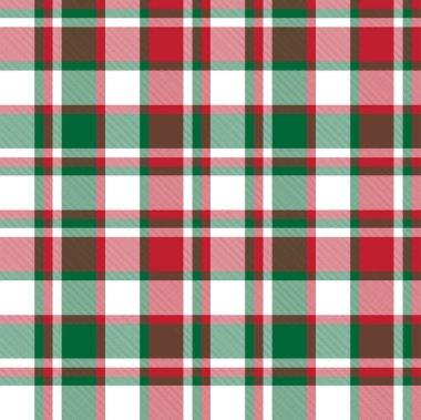 Klasik Modern Ekose Tartan Kusursuz Desen