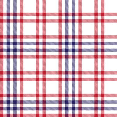 Klasik Modern Ekose Tartan Kusursuz Desen