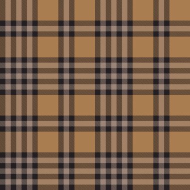 Klasik Modern Ekose Tartan Kusursuz Desen
