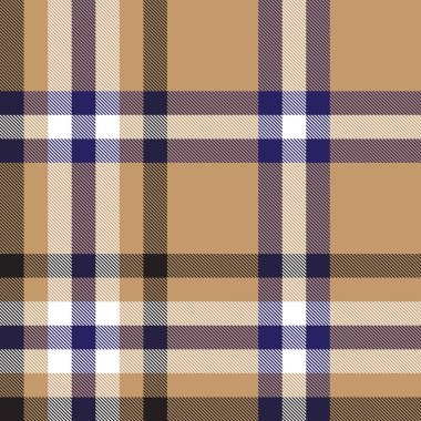 Klasik Modern Ekose Tartan Kusursuz Desen