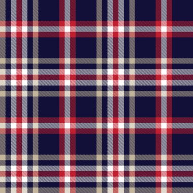 Klasik Modern Ekose Tartan Kusursuz Desen