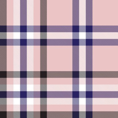 Klasik Modern Ekose Tartan Kusursuz Desen