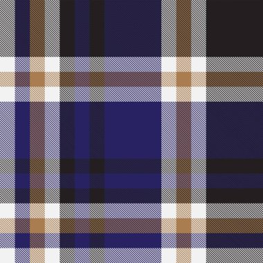 Klasik Modern Ekose Tartan Kusursuz Desen