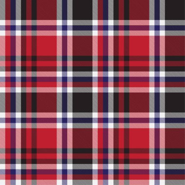 Klasik Modern Ekose Tartan Kusursuz Desen