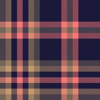 Klasik Modern Ekose Tartan Kusursuz Desen